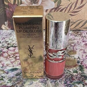 YSL *3 Mellow Mellow - Plumping Lip Oil Gloss NIB.